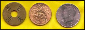 Copper Silver Brass Coin Transposition